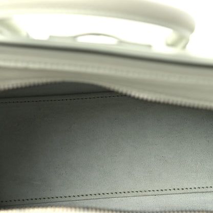 Celine Drummed Calfskin Nano Luggage Vert D'eau 5 of 14