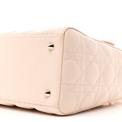 Christian Dior Lambskin Cannage Medium Lady Dior Light Pink 10 of 10