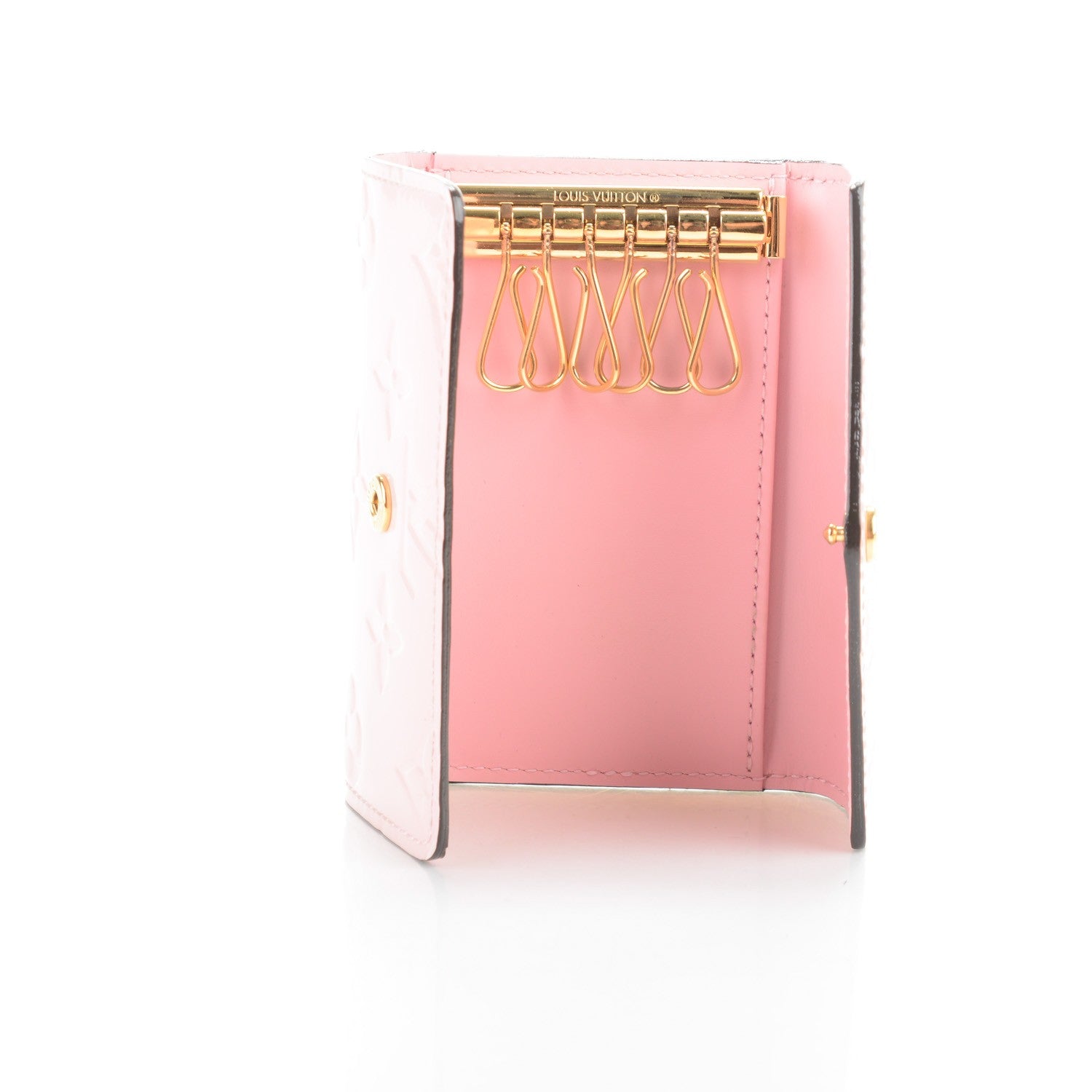 Louis Vuitton Vernis Multicles 6 Key Holder Rose Ballerine 5 of 7