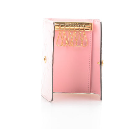 Louis Vuitton Vernis Multicles 6 Key Holder Rose Ballerine 5 of 7