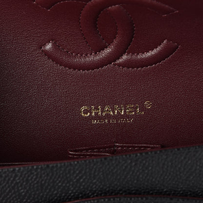Chanel Caviar Quilted Medium Double Flap Black 7 of 9