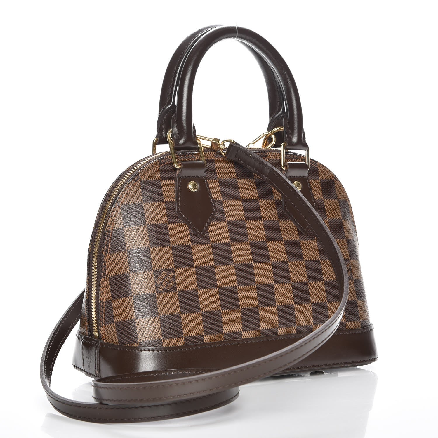 Louis Vuitton Damier Ebene Alma BB 4 of 8
