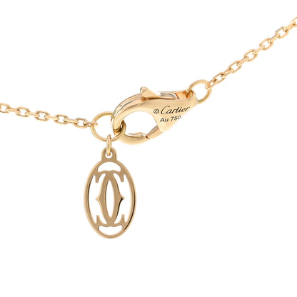 Cartier 18K Yellow Gold Diamond XS D'Amour Pendant Necklace 4 of 5