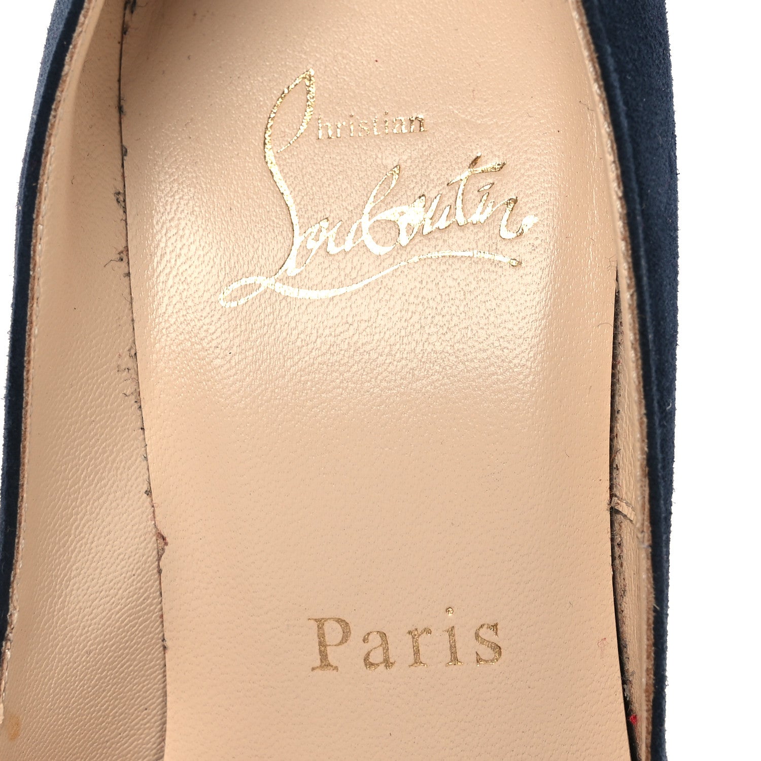 Christian Louboutin Suede So Kate 120 37 Pumps 37 Navy 9 of 14