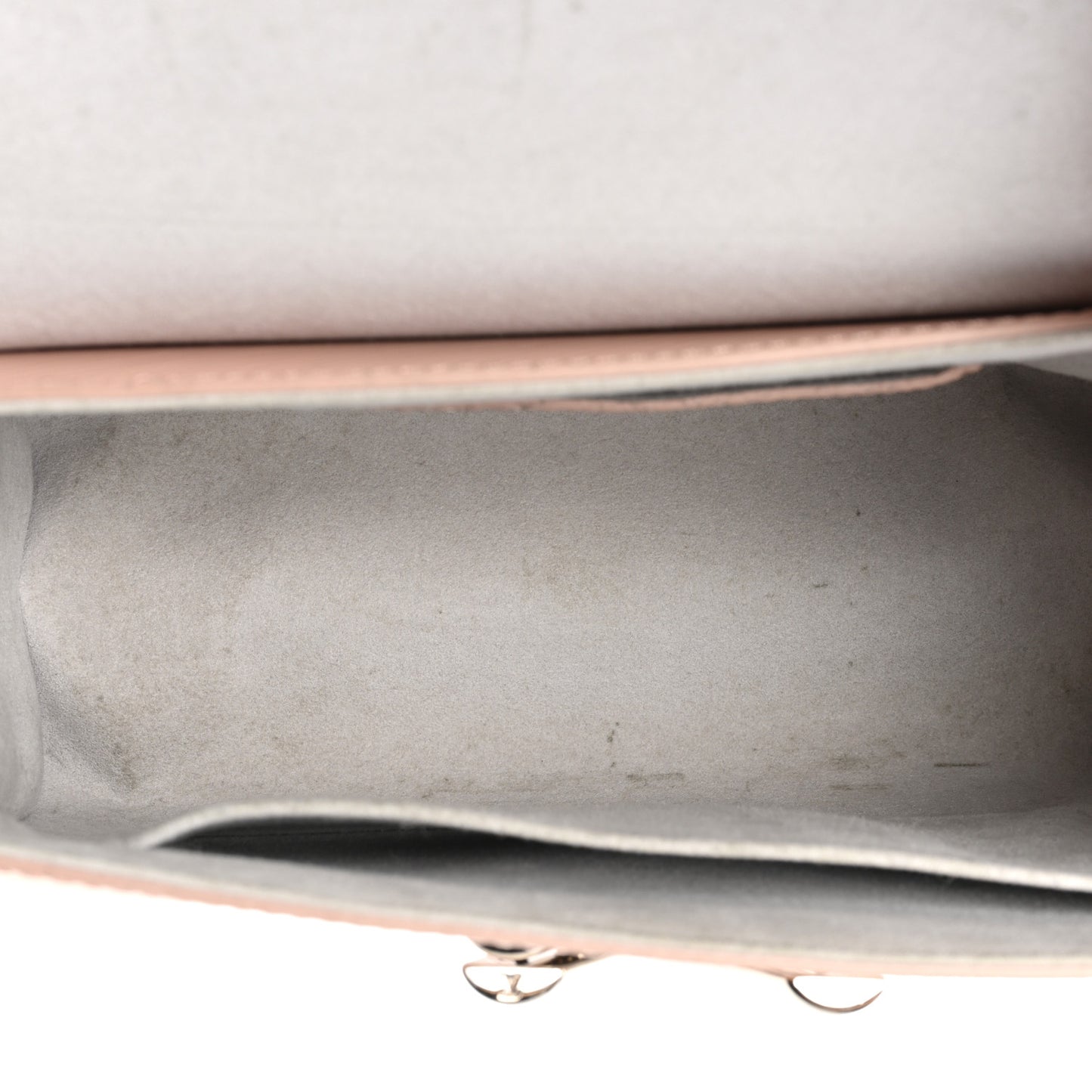 Epi Mechanical Flowers Twist Shoulder Bag MM Rose Ballerine