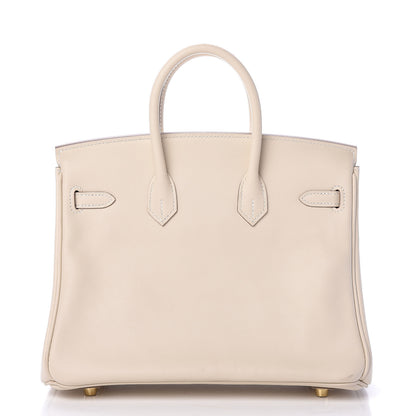 Hermes Swift Birkin 25 Craie 3 of 38