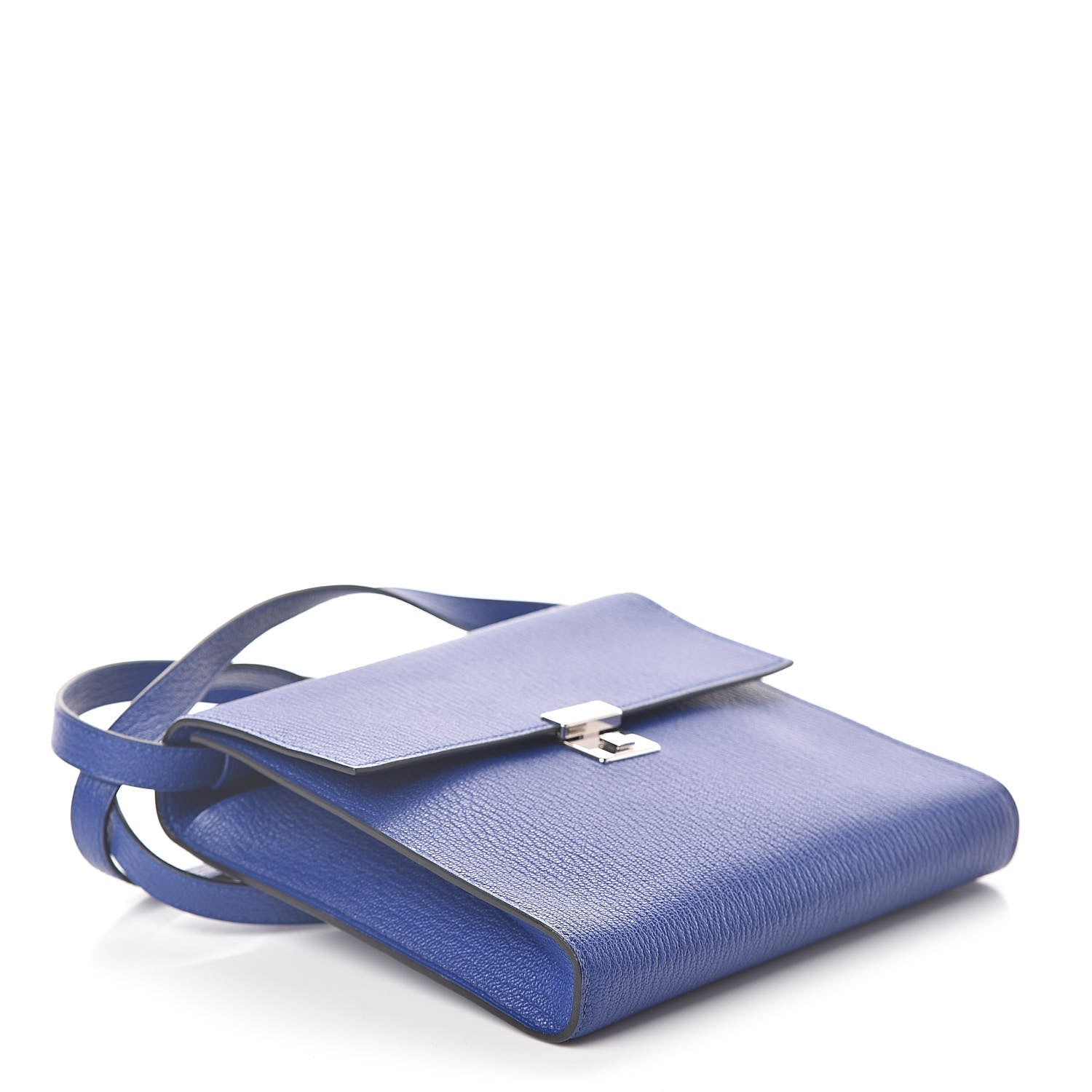 Hermes Chevre Mysore Clic 16 Wallet Bleu Electrique 4 of 8