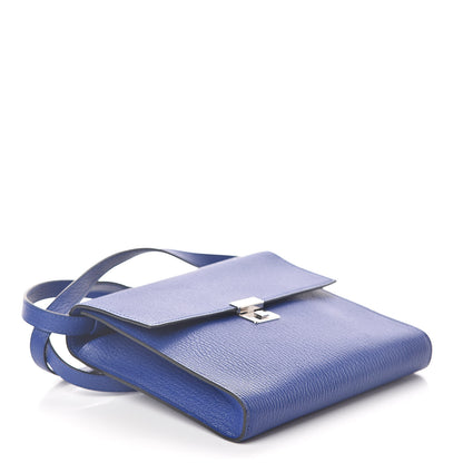 Hermes Chevre Mysore Clic 16 Wallet Bleu Electrique 4 of 8