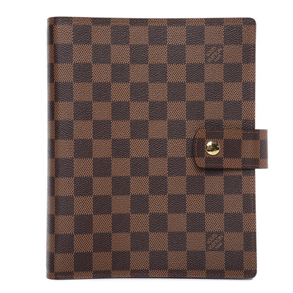 Louis Vuitton Damier Ebene Large Ring Agenda Cover 1 of 6