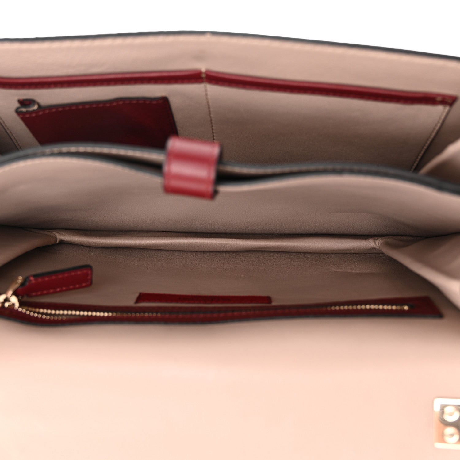 Valentino Garavani Calfskin Rockstud Top Handle Crossbody Rubin 5 of 14