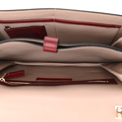 Valentino Garavani Calfskin Rockstud Top Handle Crossbody Rubin 5 of 14