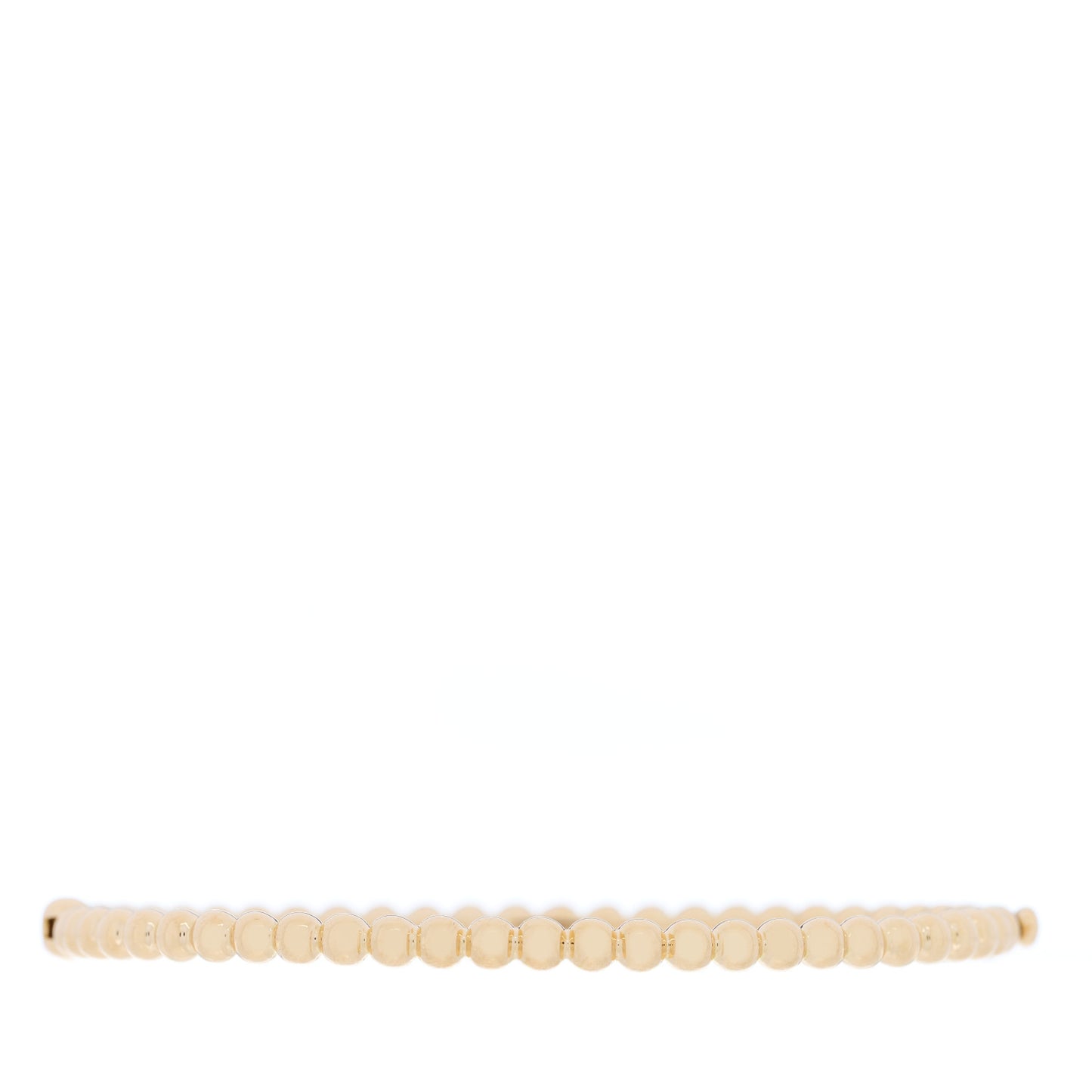 18K Yellow Gold Perlee Pearls of Gold Bracelet M