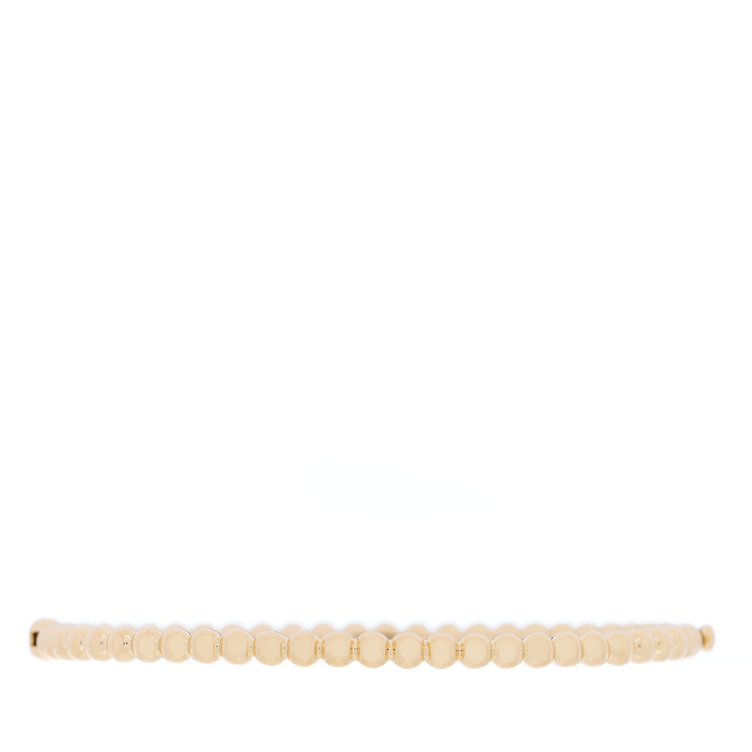 Van Cleef & Arpels 18K Yellow Gold Perlee Pearls of Gold Bracelet M 2 of 3