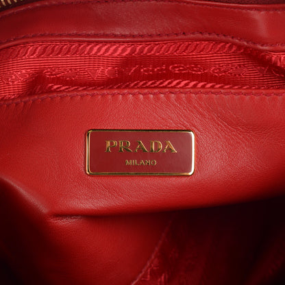 Prada Tessuto Nylon Gaufre Tote Rosso 6 of 8