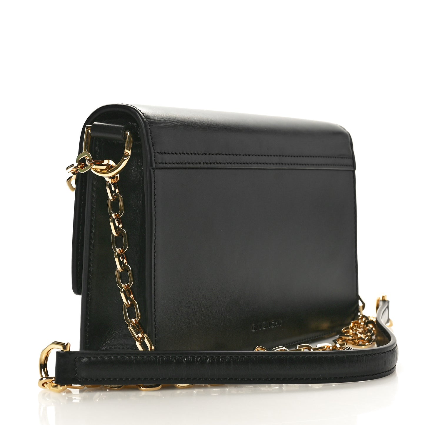 Calfskin Small 4G Chain Shoulder Bag Black