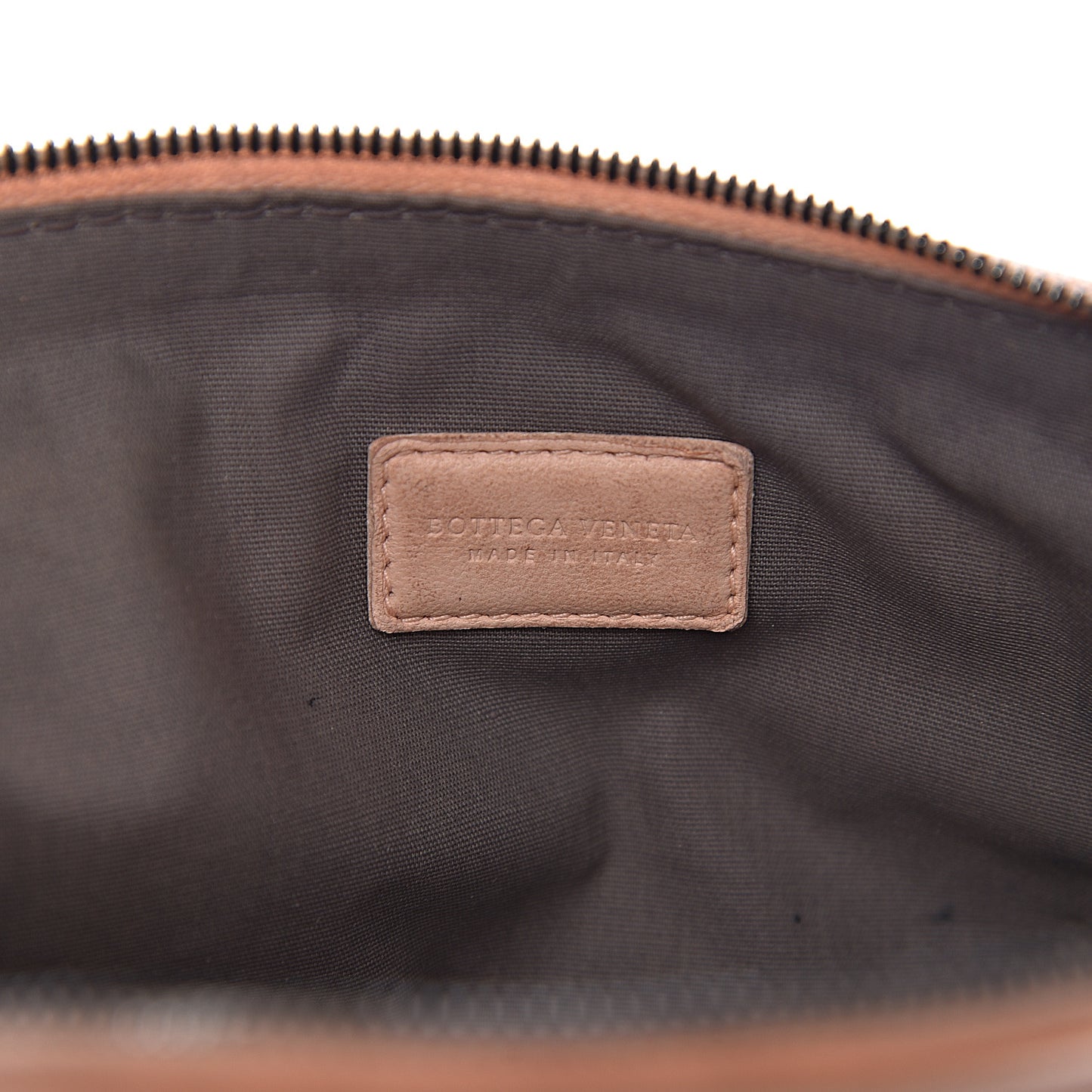 Nappa Intrecciato Cosmetic Pouch Petal Pink