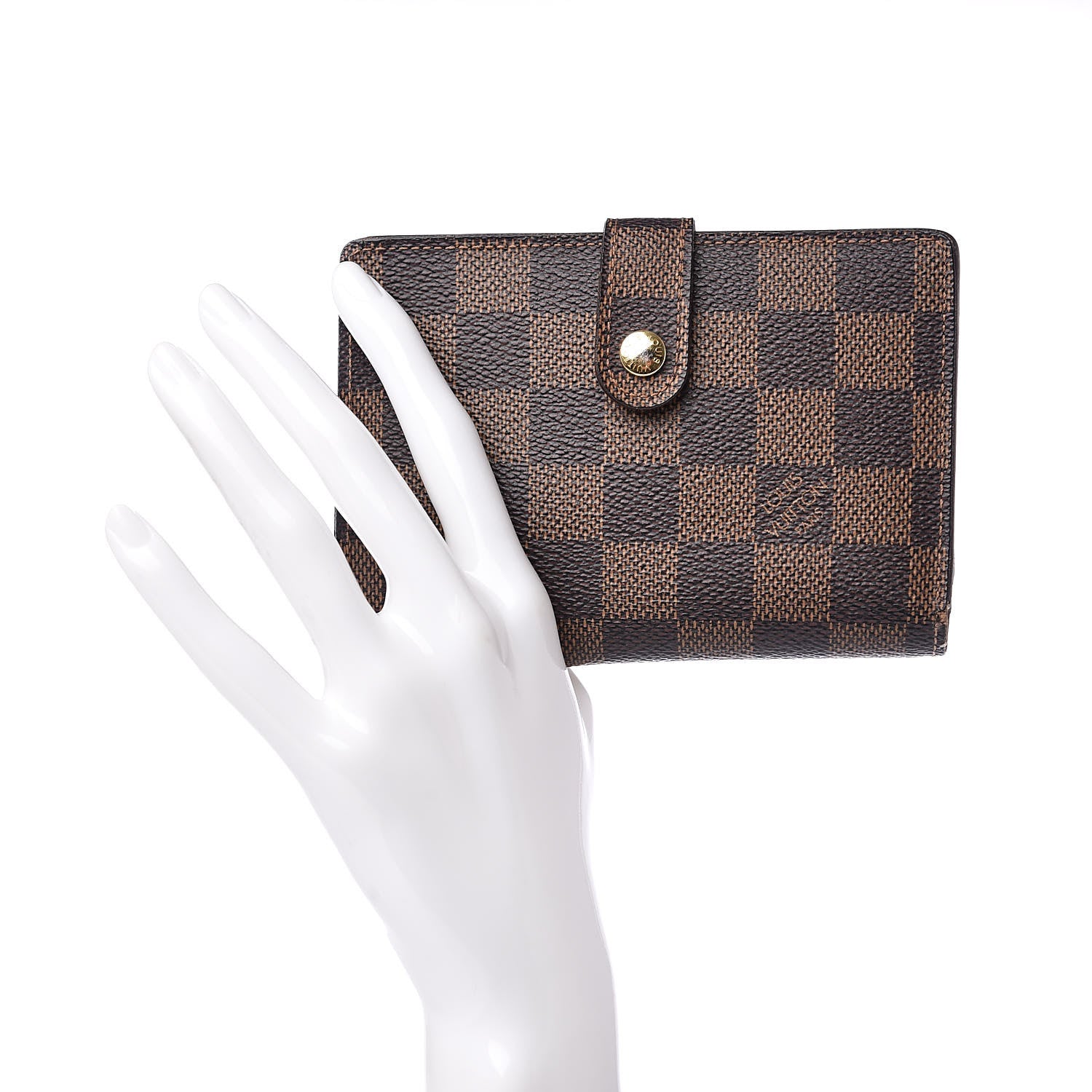 Louis Vuitton Damier Ebene French Purse Wallet 2 of 11