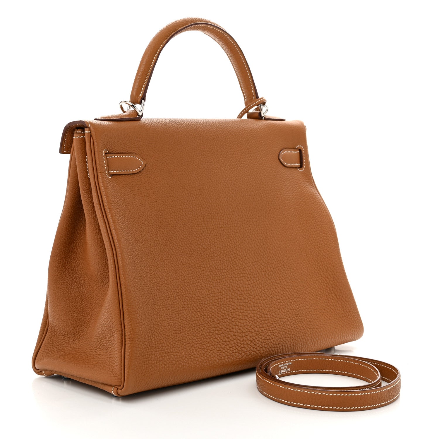 Hermes Togo Kelly Retourne 32 Gold 3 of 10