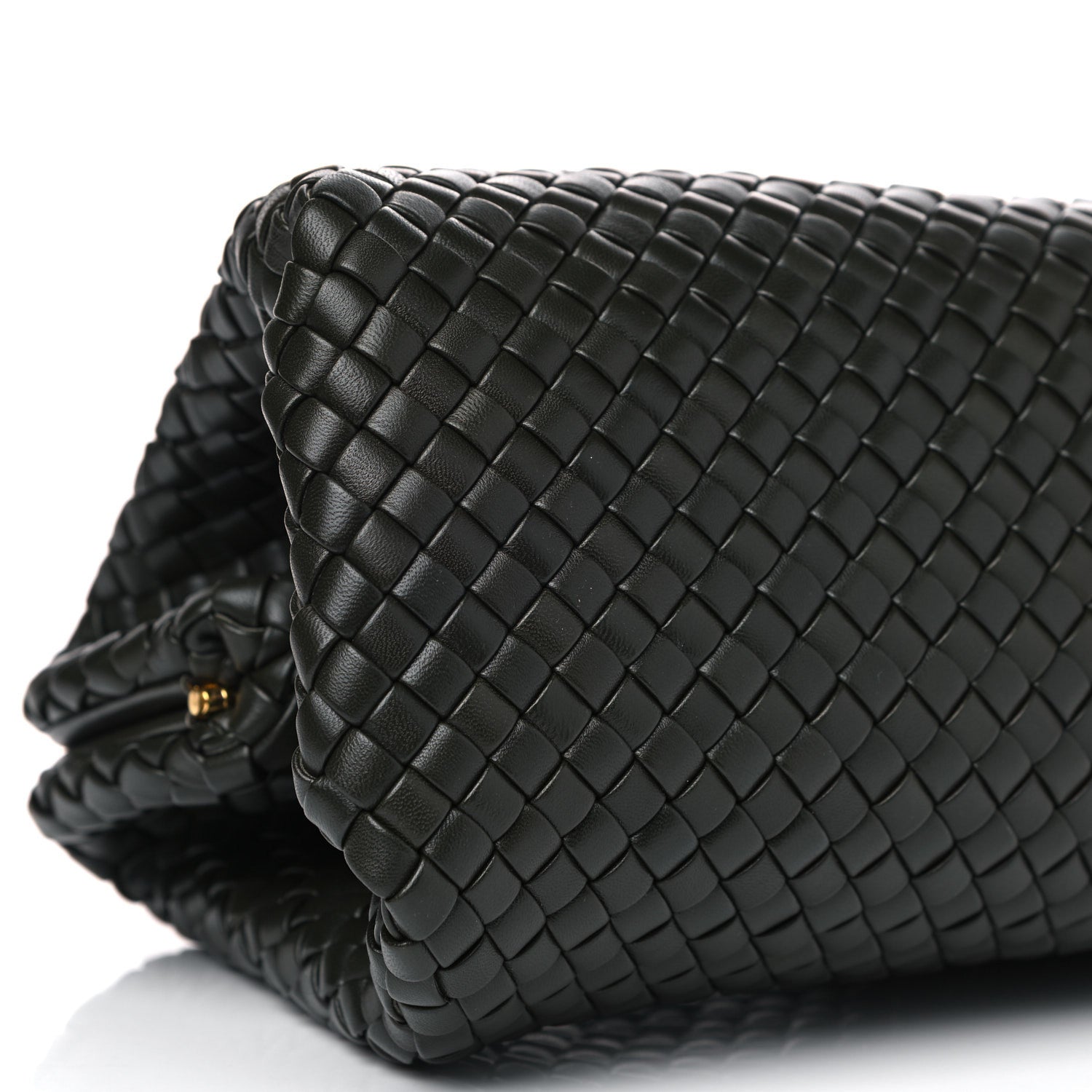 Bottega Veneta Nappa Intrecciato Padded Clutch Green 8 of 9