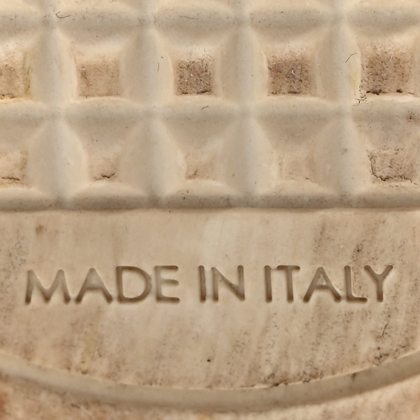 Metallic Calfskin Frontrow Sneakers 36.5 Silver