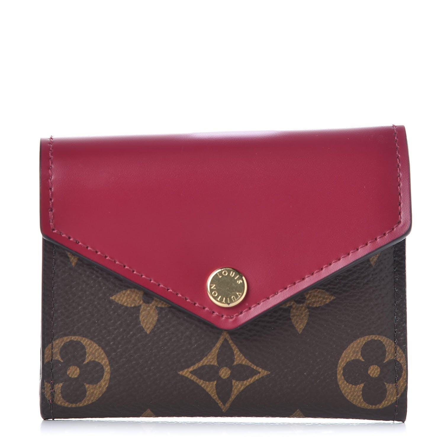 Louis Vuitton Monogram Zoe Wallet Fuchsia 1 of 10