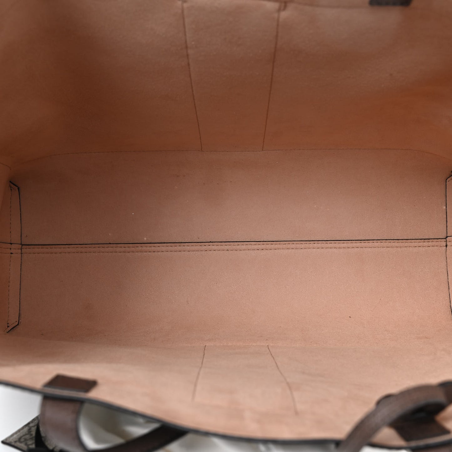 GG Supreme Monogram Web Ophidia Tote Brown