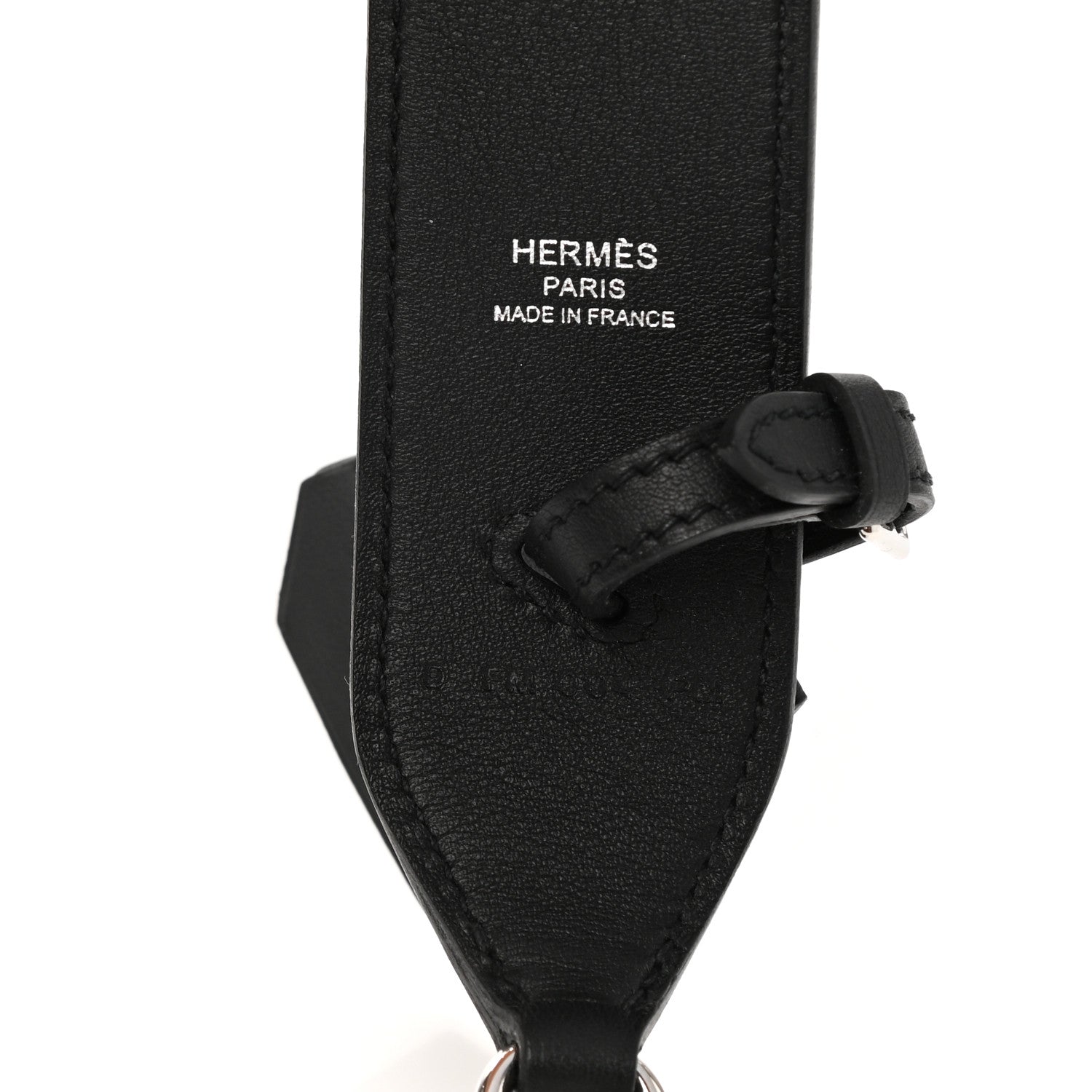 Hermes Swift 38mm Etiquette Shoulder Strap Black 4 of 7
