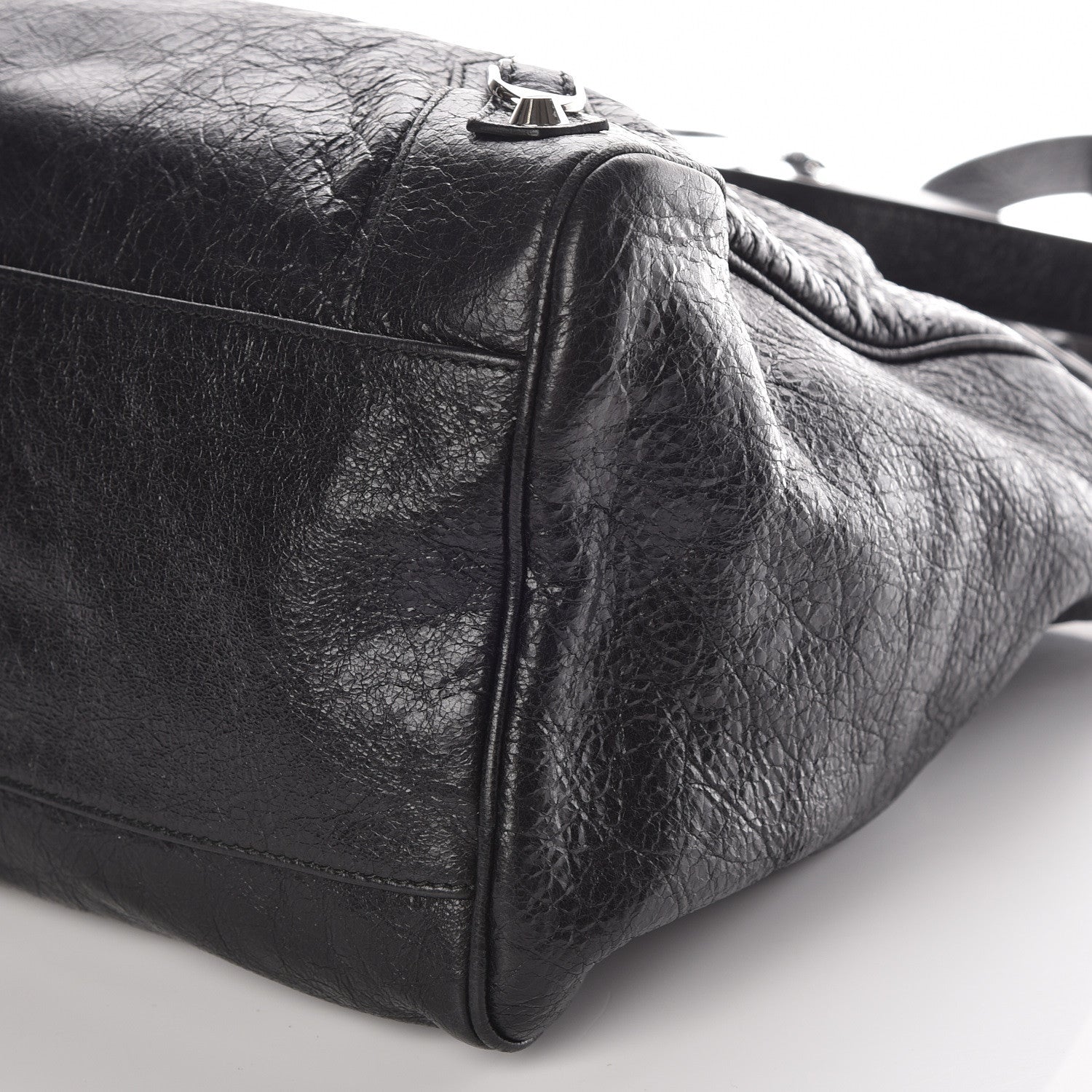 Balenciaga Agneau Classic Silver Hardware Velo Black 10 of 10