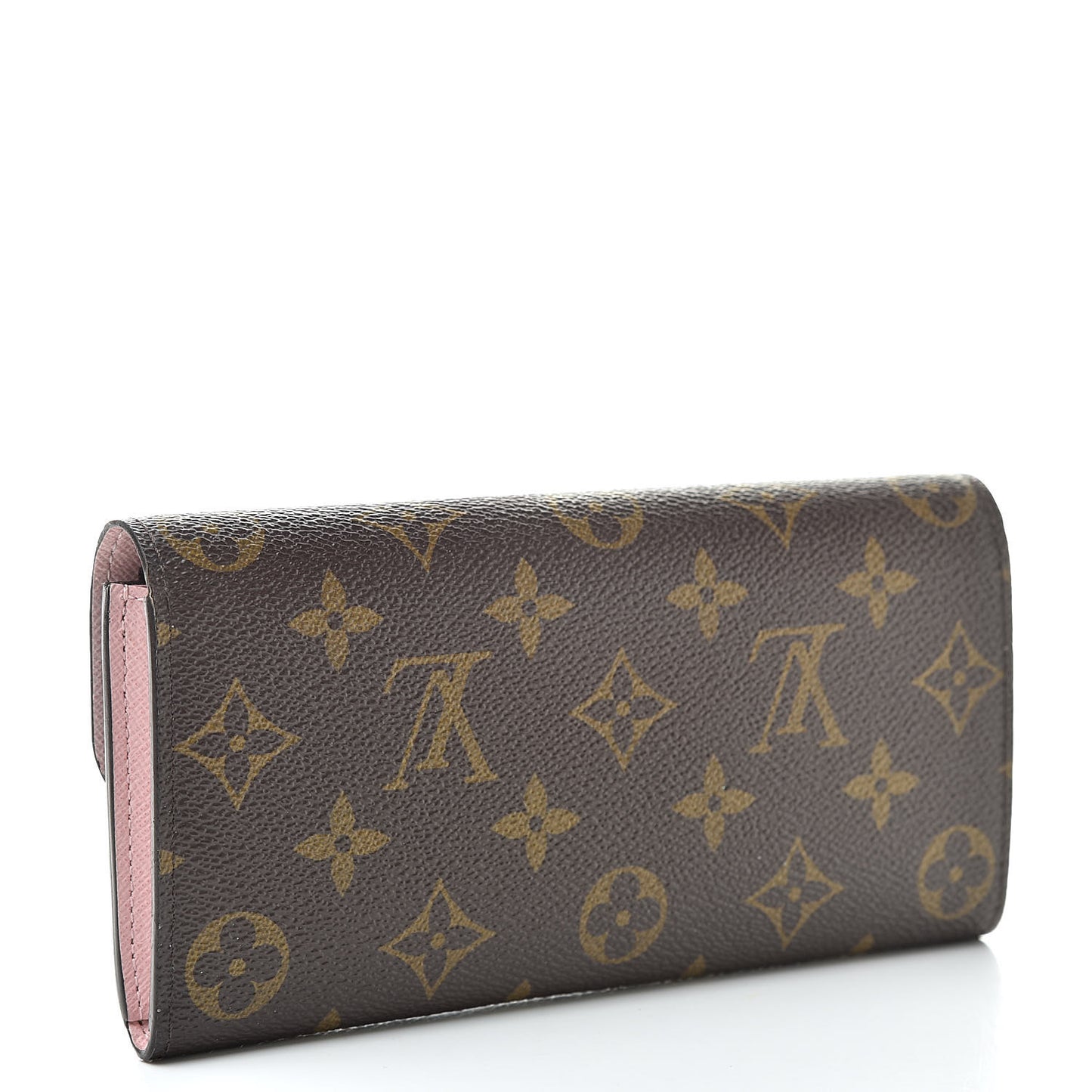 Monogram Emilie Wallet Rose Ballerine