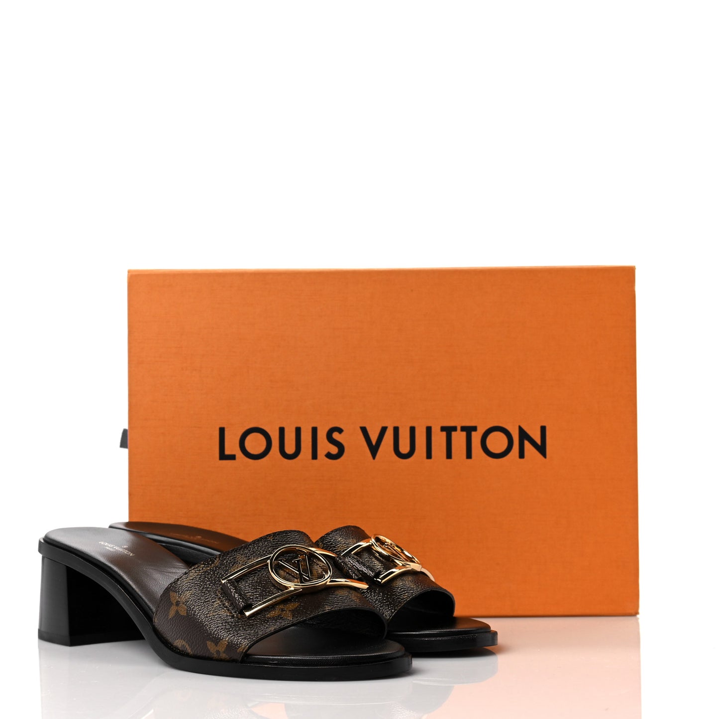 Monogram Lock It Mules 41