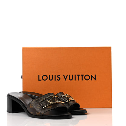 Louis Vuitton Monogram Lock It Mules 41 8 of 8