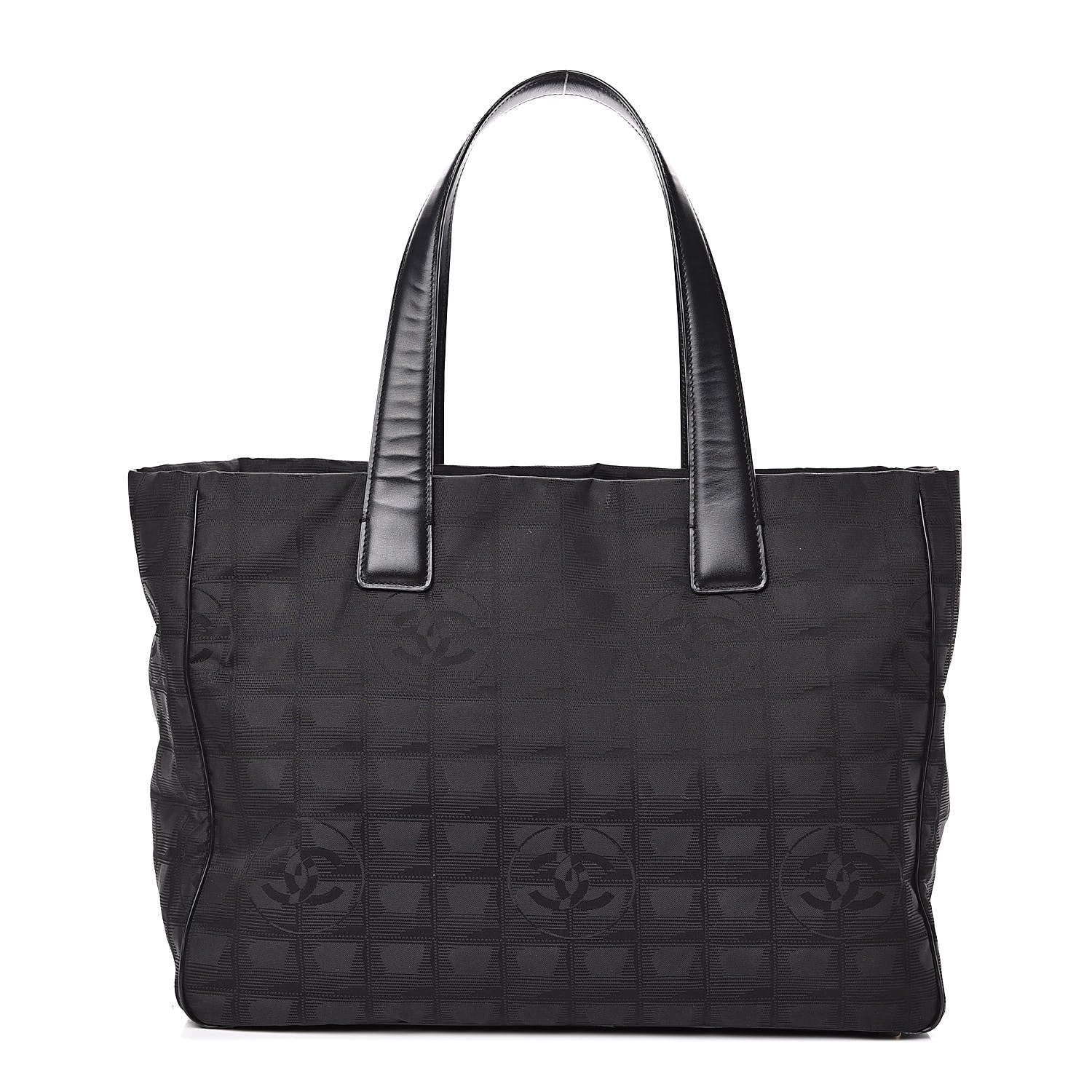 Chanel Nylon Large Travel Tote Black 1 of 12