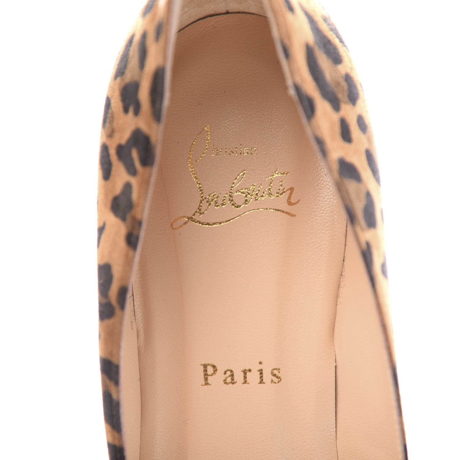 Christian Louboutin Veau Velours Clare 80 Pumps 40 Caramel 8 of 10
