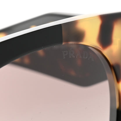 Prada Acetate Sunglasses SPR 14W Tortoise Black 7 of 8