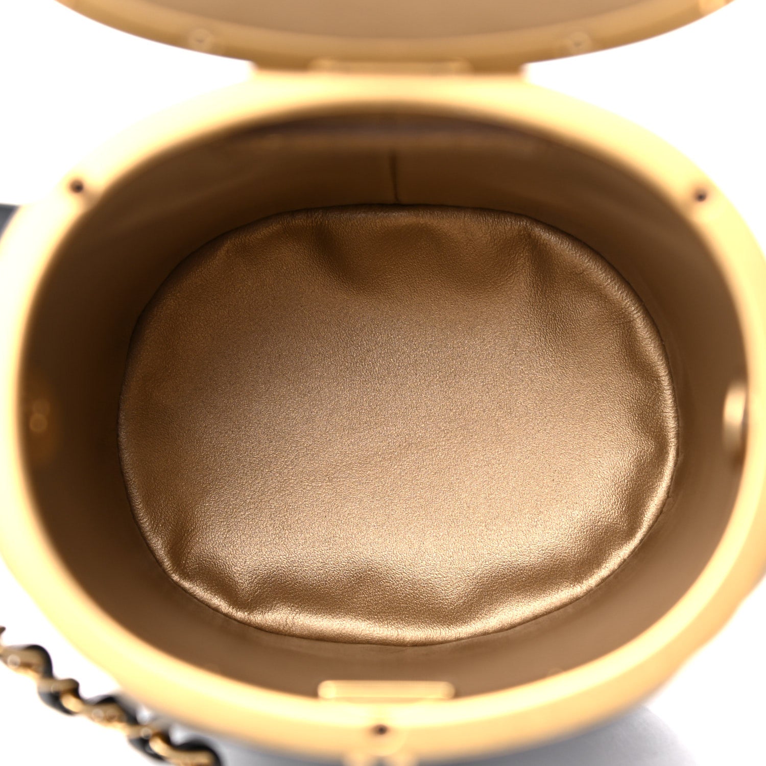 Chanel Lambskin Quilted Crown Box Bag Black 5 of 13