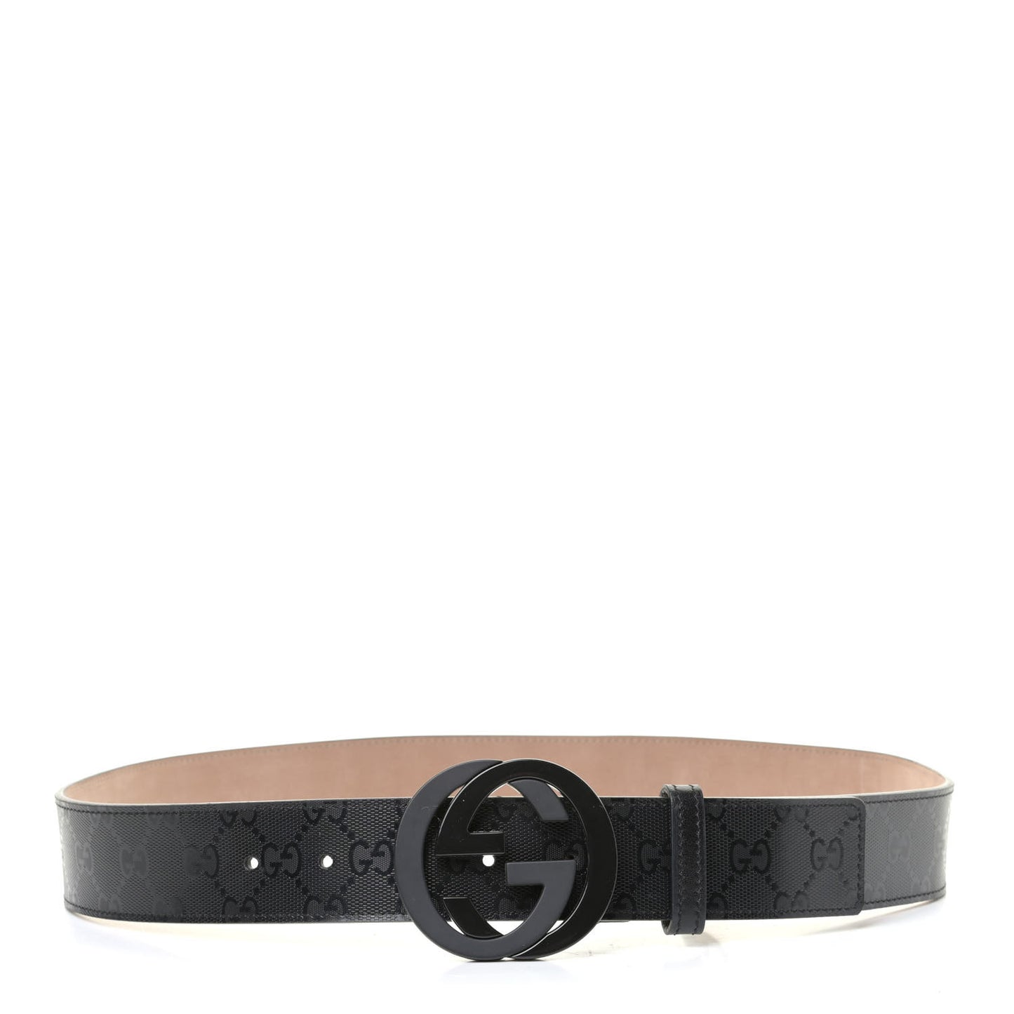 Imprime Monogram Interlocking G Belt 95 38 Black
