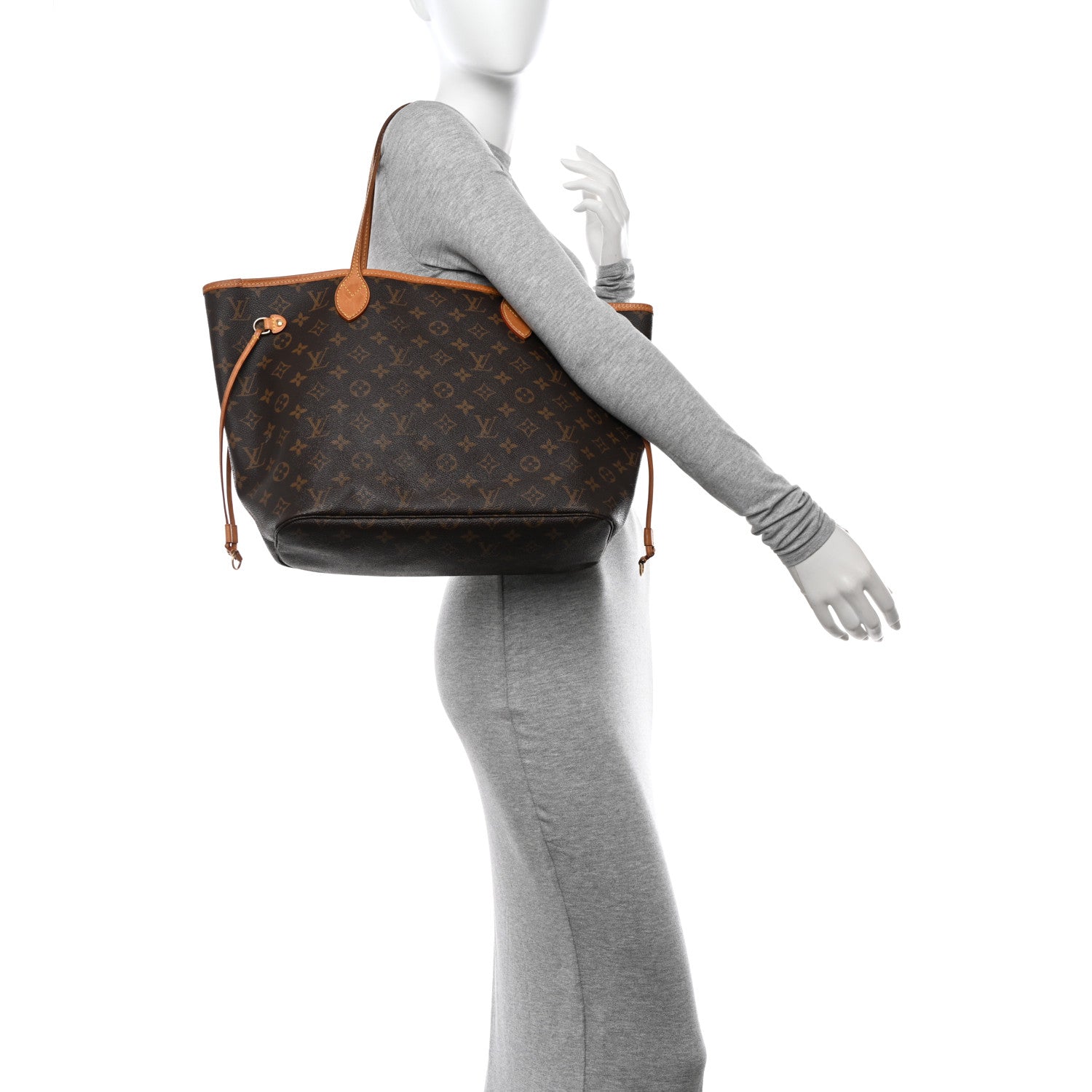Louis Vuitton Monogram Neverfull MM 2 of 13