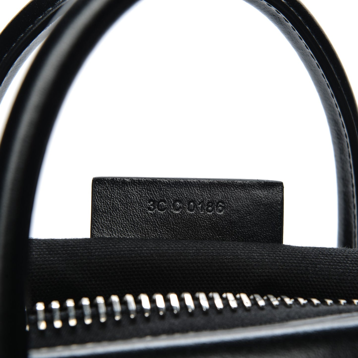 Shiny Lord Calfskin Medium Antigona Black