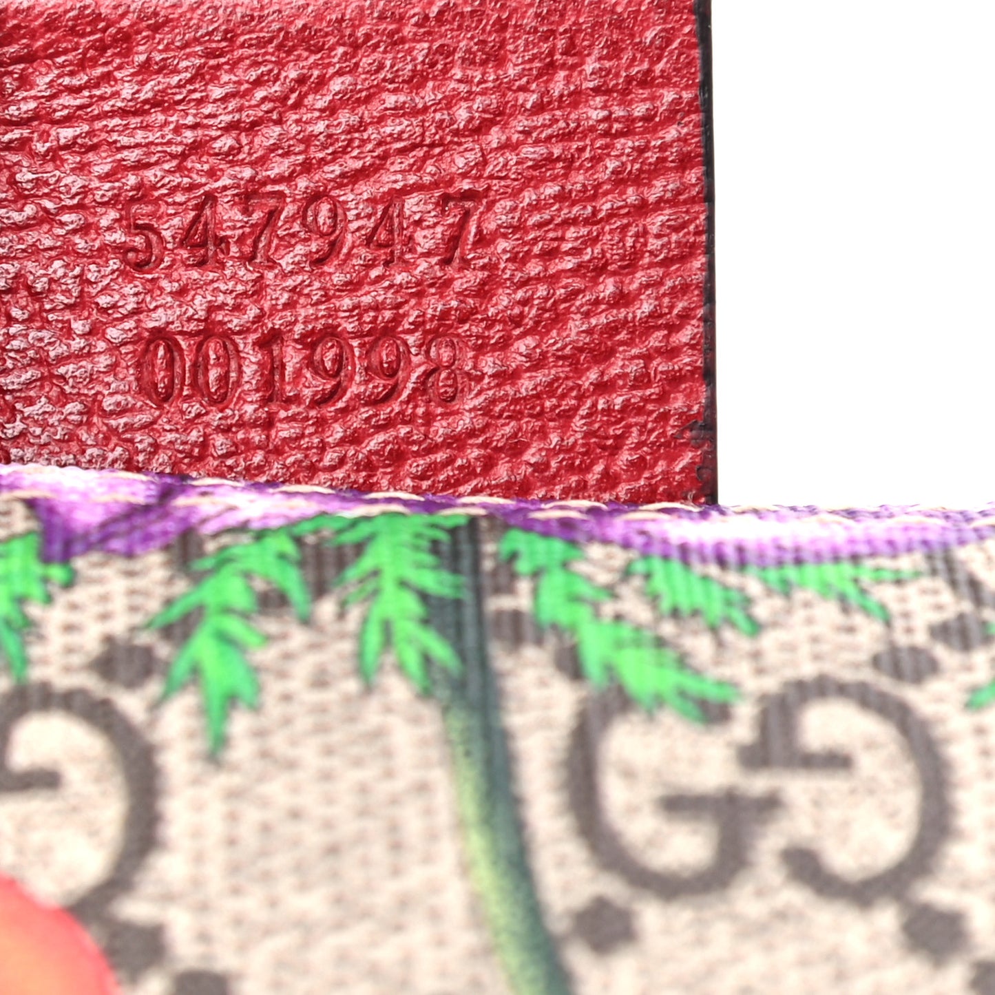 GG Supreme Monogram Flora Web Large Ophidia Tote Red