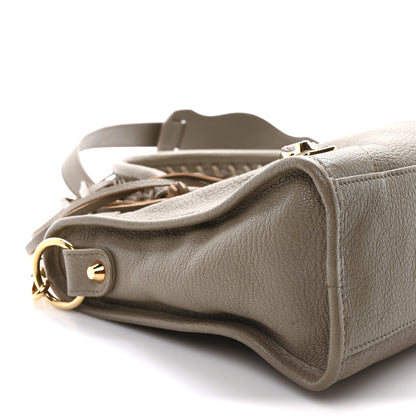 Balenciaga Chevre Gold Metallic Edge Hardware S City Gris Taupe 10 of 11