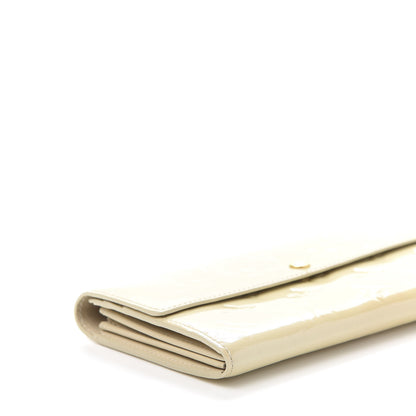 Louis Vuitton Vernis Sarah Wallet Blanc Corail 12 of 15