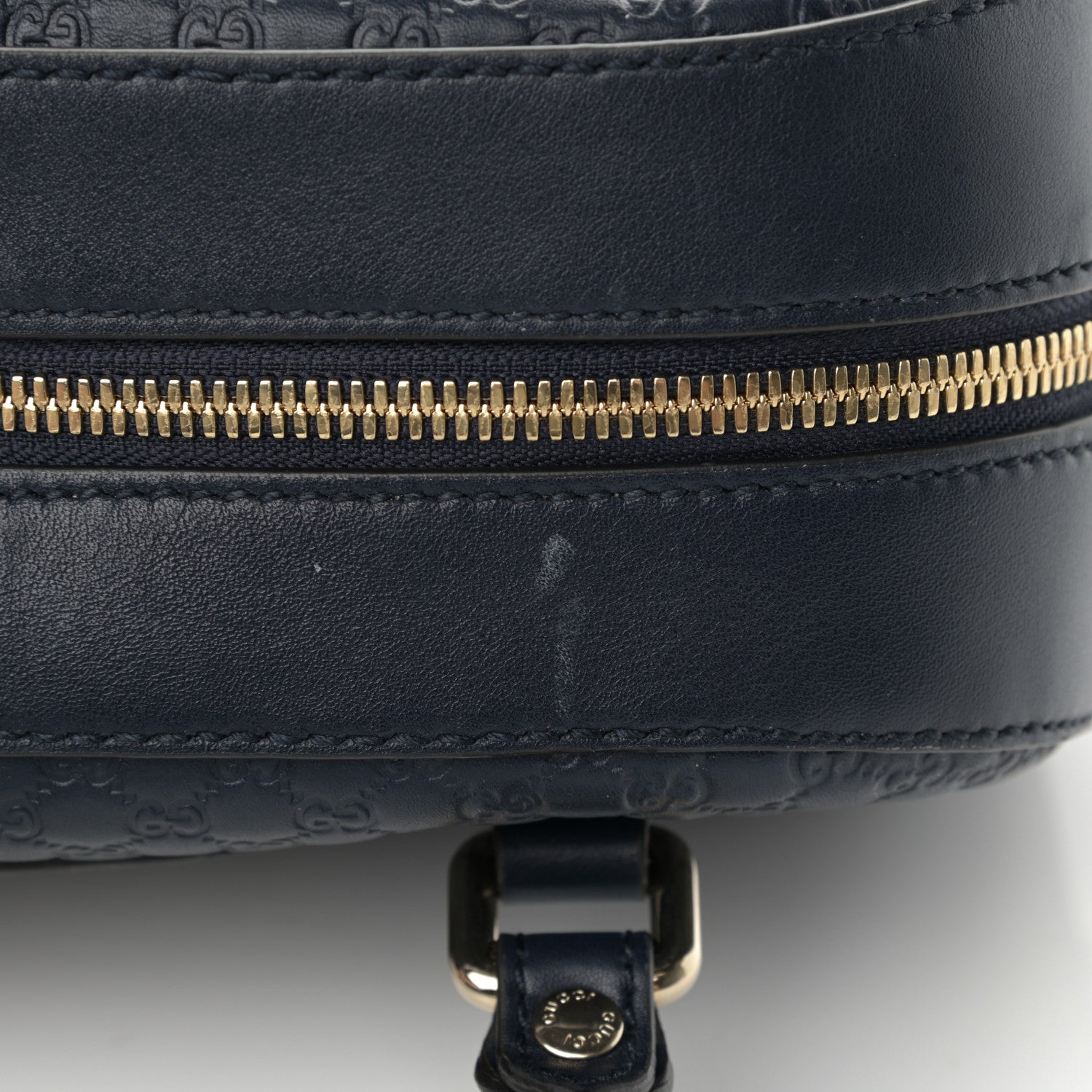 Gucci Soft Microguccissima Small Crossbody Bag Blue 13 of 14