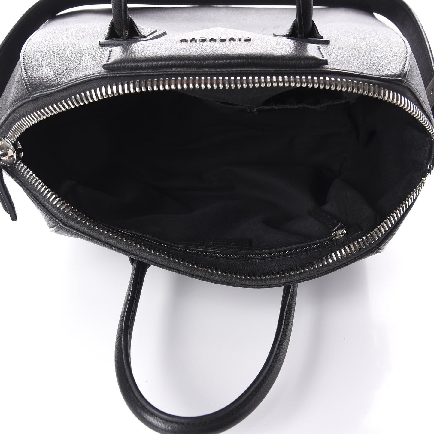Sugar Goatskin Medium Antigona Black