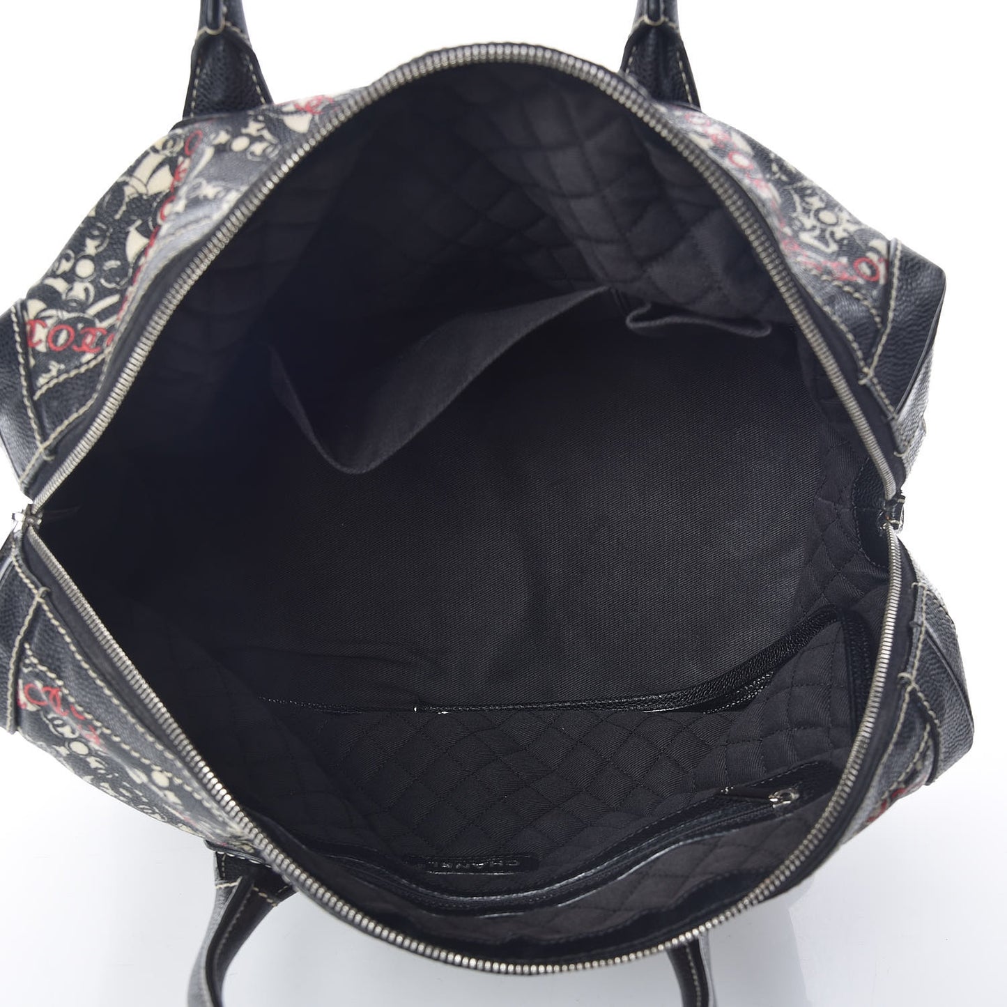 Coated Canvas Coco Bowler Black