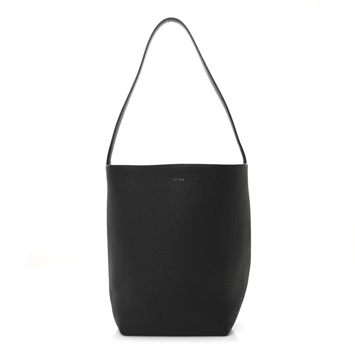 The Row Grained Calfskin Medium N/S Park Tote Black 1 of 10