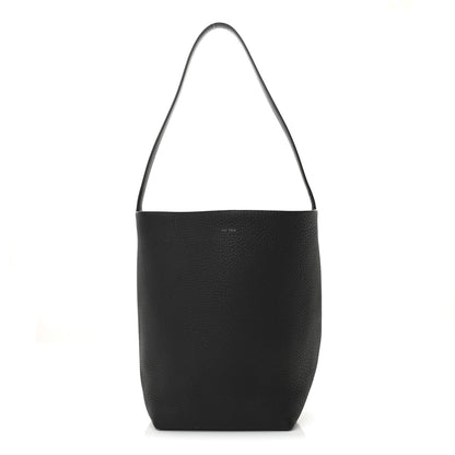 The Row Grained Calfskin Medium N/S Park Tote Black 1 of 10