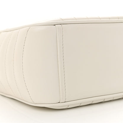 Prada Soft Calfskin Diagramme Crossbody Bag White 9 of 13