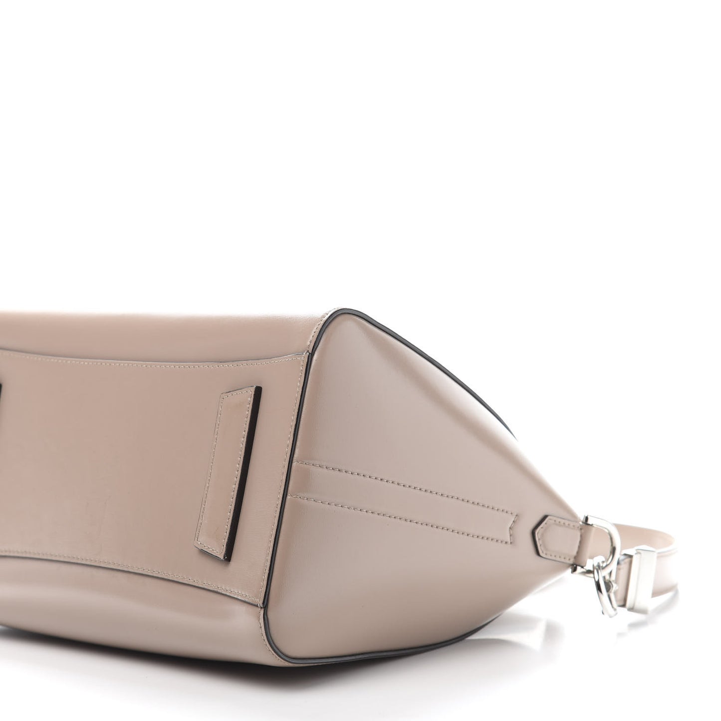 Shiny Lord Calfskin Small Antigona Sand