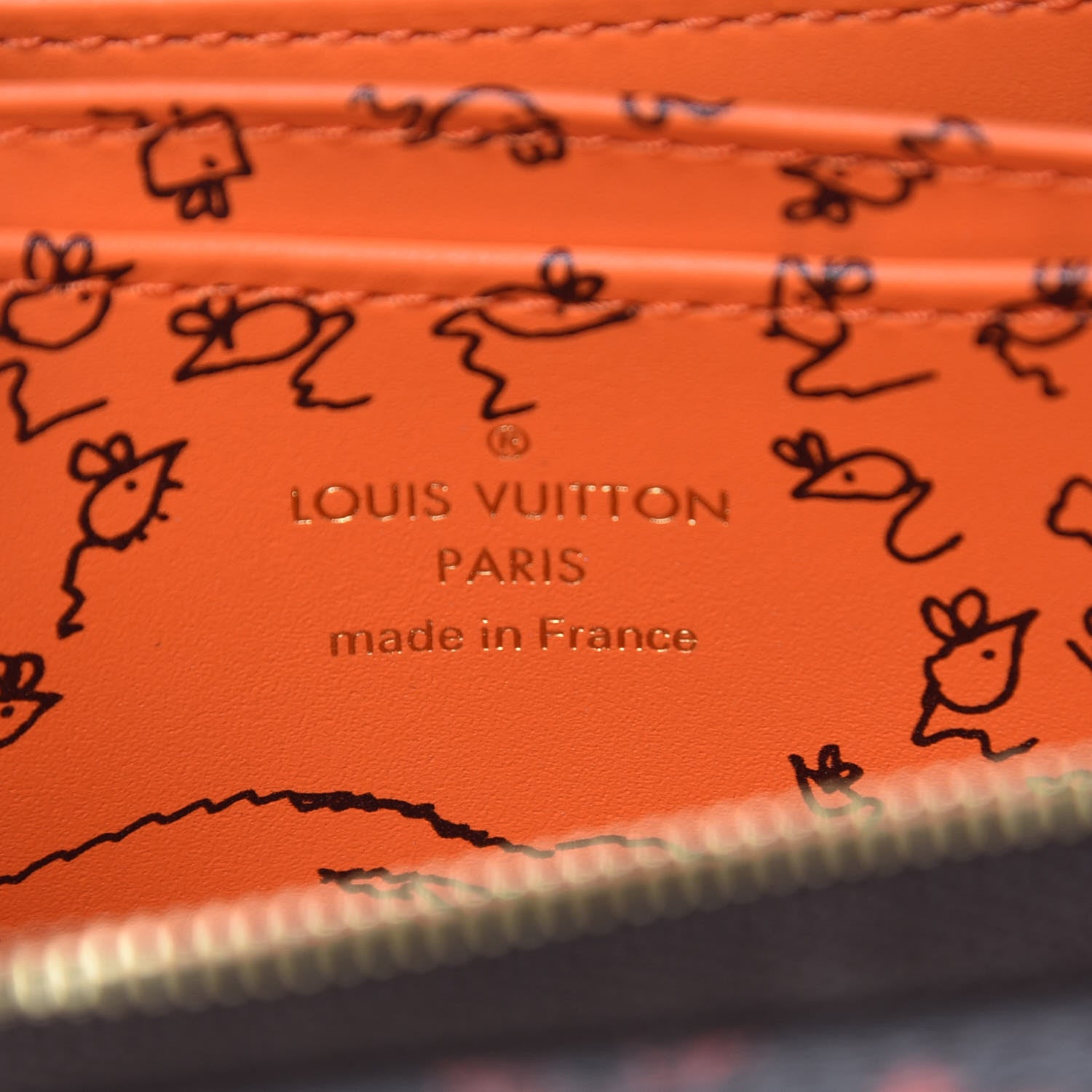 Louis Vuitton Catogram Zippy Coin Purse Marron 6 of 8