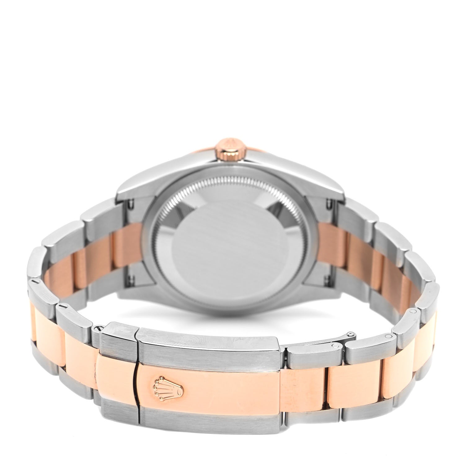 Rolex Stainless Steel 18K Everose Gold 36mm Oyster Perpetual Wimbledon Datejust Watch Slate 126231 3 of 5